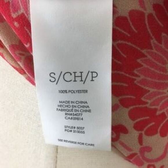 Cabi Vita Floral Draped Front Blouse size Small - Picture 5 of 6